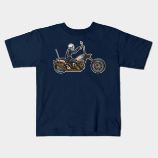 American motorcycle Kids T-Shirt